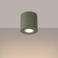LAMPAMI - lampa sufitowa tuba, tuby sufitowe, lampa punktowa tuba, tuba sufitowa, lampa sufitowa plafon sufitowy beton oświetlenie punktowe natynkowe