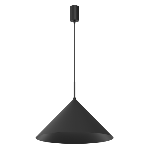 LAMPAMI - lampa nad stół, lampa do jadalni, lampa nowoczesna wisząca, czarna lampa wisząca, lampa wisząca pojedyncza CAPITAL BLACK