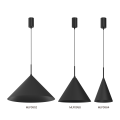 LAMPAMI - lampa nad stół, lampa do jadalni, lampa nowoczesna wisząca, czarna lampa wisząca, lampa wisząca pojedyncza CAPITAL BLACK