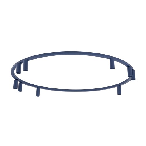 LAMPAMI - nowoczesna lampa sufitowa, lampa sufitowa, lampa do salonu sufitowa, nowoczesna lampa do salonu, niebieska lampa sufitowa, lampa przysufitowa FOURTY ROUND Nowodworski