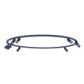 LAMPAMI - nowoczesna lampa sufitowa, lampa sufitowa, lampa do salonu sufitowa, nowoczesna lampa do salonu, niebieska lampa sufitowa, lampa przysufitowa FOURTY ROUND Nowodworski