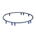 LAMPAMI - nowoczesna lampa sufitowa, lampa sufitowa, lampa do salonu sufitowa, nowoczesna lampa do salonu, niebieska lampa sufitowa, lampa przysufitowa FOURTY ROUND Nowodvorski