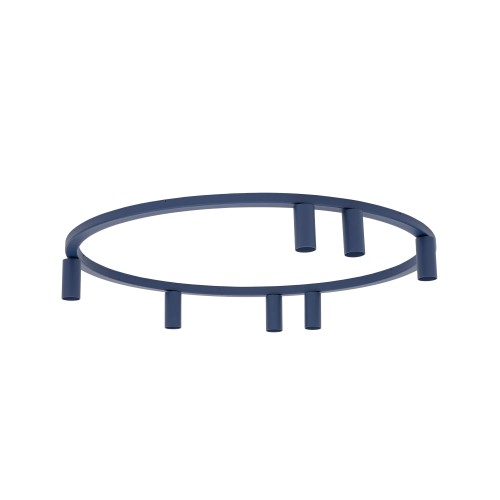 LAMPAMI - nowoczesna lampa sufitowa, lampa sufitowa, lampa do salonu sufitowa, nowoczesna lampa do salonu, niebieska lampa sufitowa, lampa przysufitowa FOURTY ROUND Nowodvorski