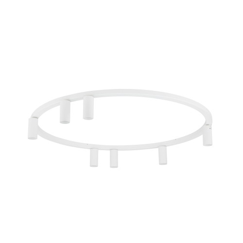 LAMPAMI - nowoczesna lampa sufitowa, lampa sufitowa, lampa do salonu sufitowa, nowoczesna lampa do salonu, biała lampa sufitowa, lampa przysufitowa FOURTY ROUND Nowodvorski