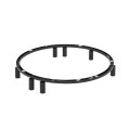 LAMPAMI - nowoczesna lampa sufitowa, lampa sufitowa, lampa do salonu sufitowa, nowoczesna lampa do salonu, czarna lampa sufitowa, lampa czarna sufitowa, lampa przysufitowa FOURTY ROUND Nowodvorski