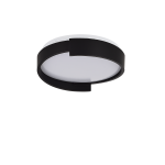 Plafon sufitowy ledowy czarny 27 cm HALO LED CCT 