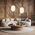 LAMPAMI - złota lampa wisząca nowoczesna klosz kula mleczna, lampa do sypialni, lampa nad stół, nowoczesna lampa do salonu, lampa nad łóżko, lampa kula, lampa wisząca ALIAS GOLD 1xE14 fi 240