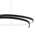 LAMPAMI - lampa ledowa wisząca, nowoczesny żyrandol do salonu, lampa wisząca ledowa, żyrandol do salonu żyrandol do sypialni LORENZO 35W LED 4000K