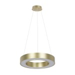 Żyrandol do salonu ledowa lampa wisząca złota 120 cm 40W 3000-4000-6000K Union Gold LED 