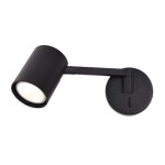 Kinkiet na wysięgniku czarny kinkiet ścienny 1xGU10 Snow NEW