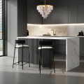LAMPAMI - żyrandol do salonu, stylowy żyrandol do salonu z kryształkami, żyrandol sufitowy, żyrandol nad stołem, żyrandol nowoczesny, żyrandol glamour CHELSEA GOLD 6xE14