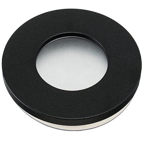 LAMPAMI - oswietlenie sufitowe w lazience, oswietlenie sufitowe w kuchni, oczko sufitowe czarne, czarna oprawa stropowa, oczko sufitowe okrągłe IP44 Black
