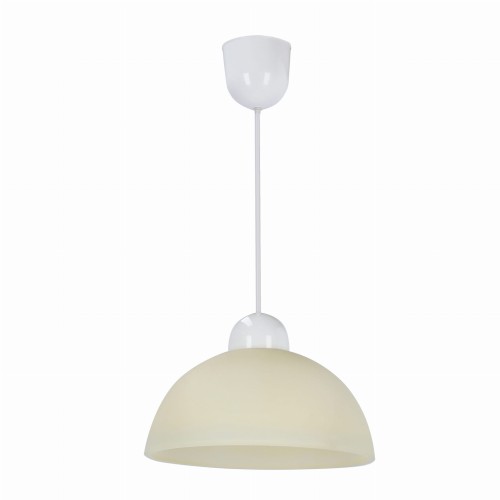 LAMPAMI - lampa sufitowa wisząca, lampa nad okrągły stół, biała lampa wisząca, lampa kuchenna VANILIA