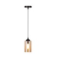 LAMPAMI - lampa wisząca nowoczesna, lampa nad stół do jadalni, lampa wisząca bursztynowa BISTRO