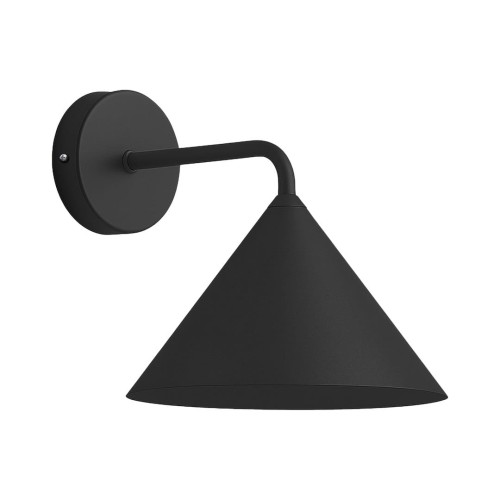 LAMPAMI - kinkiet do sypialni, kinkiet dekoracyjny nowoczesny, kinkiet ścienny do czytania, czarny kinkiet ścienny CAPITAL BLACK 1xGX53