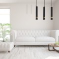 LAMPAMI - tuby sufitowe czarne, nowoczesna lampa nad stół do jadalni, lampa nad wyspę JOKER BLACK/GOLD 3xGU10