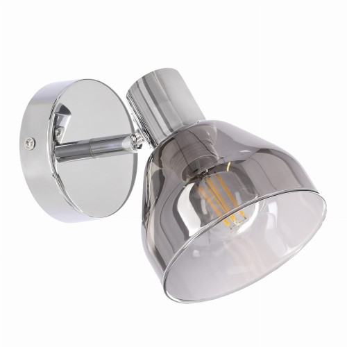 LAMPAMI - kinkiet do sypialni, kinkiet dekoracyjny nowoczesny, kinkiet ścienny do salonu, kinkiet szklany GRAZIA