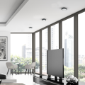 LAMPAMI - plafon łazienkowy led, lampa sufitowa ledowa, lampa sufitowa łazienkowa, lampa łazienkowa MARLON 12W 4000K Czarny IP54