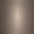 LAMPAMI - tuby sufitowe, tuba sufitowa wisząca biała, biała lampa ledowa długa, lampa na wysoki sufit VERTIC LED NOWODVORSKI