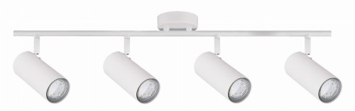LAMPAMI - biała lampa sufitowa, lampa przysufitowa spot, lampa sufitowa do salonu, lampa do kuchni, lampa na korytarz - COLLY