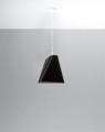 LAMPAMI - nowoczesna lampa wisząca do salonu, designerska lampa wisząca, czarna lampa do kuchni, lampa nad stół do jadalni BLUM 1