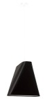Czarna lampa wisząca pojedyncza 128 cm 1xE27 BLUM 1 