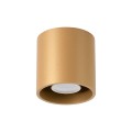LAMPAMI - lampa sufitowa tuba, tuby sufitowe, lampa punktowa tuba, tuba sufitowa, złota lampa sufitowa plafon sufitowy, oświetlenie punktowe natynkowe
