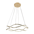 LAMPAMI - żyrandol ledowy w stylu glamour Infania 32 cm LED CCT szkic