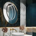 LAMPAMI - kinkiet łazienkowy nowoczesny, lampa łazienkowa czarna, czarna lampa łazienkowa, kinkiet do łazienki Kinkiet Mirror S czarny IP44 LED CCT