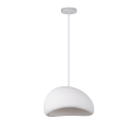 LAMPAMI - biała lampa wisząca, lampa sufitowa wisząca, lampa wisząca do kuchni nad stół lampa na stół do jadalni Nube 40cm