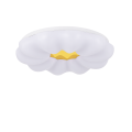 LAMPAMI - plafon led, lampa sufitowa ledowa, nowoczesny plafon sufitowy ledowy, lampa kuchenna, lampa na korytarz Ariva 40 cm biały LED 4000K