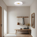 LAMPAMI - plafon led, lampa sufitowa ledowa, nowoczesny plafon sufitowy ledowy, lampa kuchenna, lampa na korytarz Ariva 40 cm biały LED 4000K