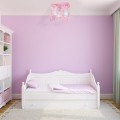 LAMPAMI - żyrandol dla dziewczynki, lampa dla dziewczynki, lampa do pokoju dziecięcego, różowa lampa wisząca ANGELICA 3xE27