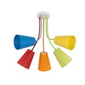 LAMPAMI - lampa dziecięca, lampa dla dziecka, lampa do pokoju dziecięcego, lampa kolorowa, żyrandol do pokoju dziecięcego WIRE COLOUR