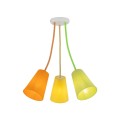 LAMPAMI - lampa dziecięca, lampa dla dziecka, lampa do pokoju dziecięcego, lampa kolorowa, żyrandol do pokoju dziecięcego WIRE COLOUR