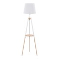 LAMPAMI - lampa podłogowa do salonu, lampa podłogowa do sypialni, lampa podłogowa nowoczesna, nowoczesna lampa stojąca podłogowa VAIO WHITE