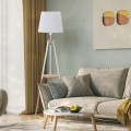 LAMPAMI - lampa podłogowa do salonu, lampa podłogowa do sypialni, lampa podłogowa nowoczesna, nowoczesna lampa stojąca podłogowa VAIO WHITE