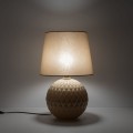 LAMPAMI - lampa stojąca, lampa do sypialni, lampa nocna, lampa stojąca do salonu, lampka nocna beżowa, lampa nocna nowoczesna, lampka nocna nowoczesna SANTANA