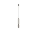 LAMPAMI - beżowa lampa wisząca pojedyncza, nowoczesna lampa do salonu, lampa nad wyspę, nowoczesna lampa do salonu SINGLES B