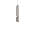 LAMPAMI - beżowa lampa wisząca pojedyncza, nowoczesna lampa do salonu, lampa nad wyspę, nowoczesna lampa do salonu SINGLES B
