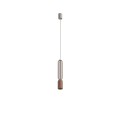 LAMPAMI - beżowa lampa wisząca pojedyncza, nowoczesna lampa do salonu, lampa nad wyspę, nowoczesna lampa do salonu SINGLES B