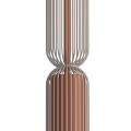 LAMPAMI - beżowa lampa wisząca pojedyncza, nowoczesna lampa do salonu, lampa nad wyspę, nowoczesna lampa do salonu SINGLES B