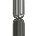 LAMPAMI - grafitowa lampa wisząca pojedyncza, nowoczesna lampa do salonu, lampa nad wyspę, nowoczesna lampa do salonu SINGLES B