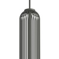 LAMPAMI - grafitowa lampa wisząca pojedyncza, nowoczesna lampa do salonu, lampa nad wyspę, nowoczesna lampa do salonu SINGLES B