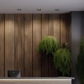 LAMPAMI - lampa sufitowa do łazienki, lampa do biura, oczko sufitowe czarne, czarna oprawa stropowa EYE IP 44