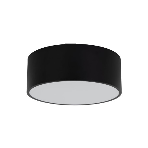 LAMPAMI - plafon łazienkowy IP44, lampa sufitowa do łazienki, lampa sufitowa łazienkowa, lampa łazienkowa, plafon sufitowy, lampa do kuchni LIVO BLACK S IP54
