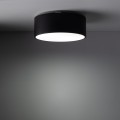 LAMPAMI - plafon łazienkowy IP44, lampa sufitowa do łazienki, lampa sufitowa łazienkowa, lampa łazienkowa, plafon sufitowy, lampa do kuchni LIVO BLACK S IP54
