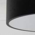 LAMPAMI - plafon łazienkowy IP44, lampa sufitowa do łazienki, lampa sufitowa łazienkowa, lampa łazienkowa, plafon sufitowy, lampa do kuchni LIVO BLACK S IP54