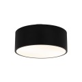 LAMPAMI - plafon łazienkowy IP44, lampa sufitowa do łazienki, lampa sufitowa łazienkowa, lampa łazienkowa, plafon sufitowy, lampa do kuchni LIVO BLACK S IP54