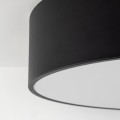 LAMPAMI - plafon łazienkowy IP54, lampa sufitowa do łazienki, lampa sufitowa łazienkowa, lampa łazienkowa, plafon sufitowy, lampa do kuchni LIVO BLACK L IP54
